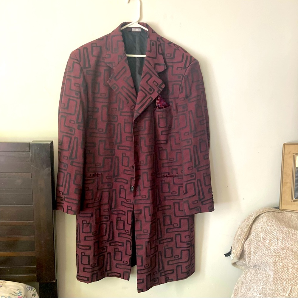 Abstract oversized blazer sport XL